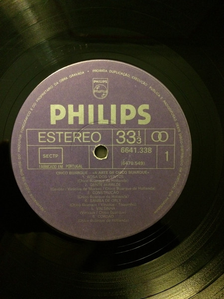 Chico Buarque - A Arte De Chico Buarque | Philips (6641338) - 2
