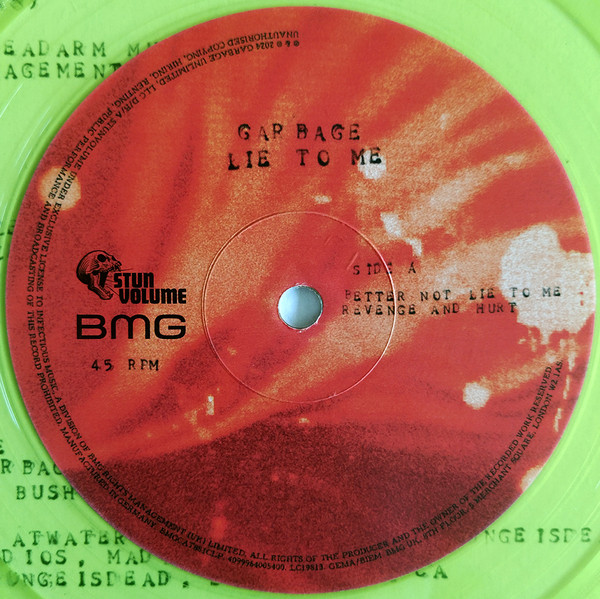 Garbage - Lie To Me | Stun Volume (BMGCAT881CLP) - 2 Garbage - Lie To Me | Stun Volume (BMGCAT881CLP) - 2