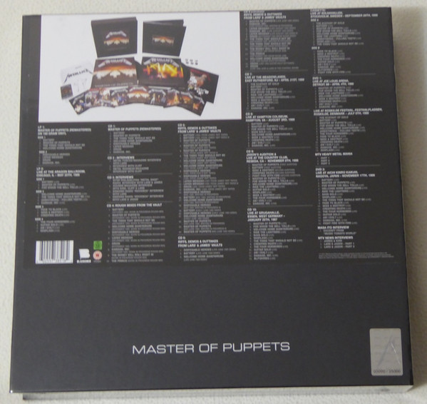 Metallica - Master Of Puppets | Blackened (BLCKND005RD-1) - 2