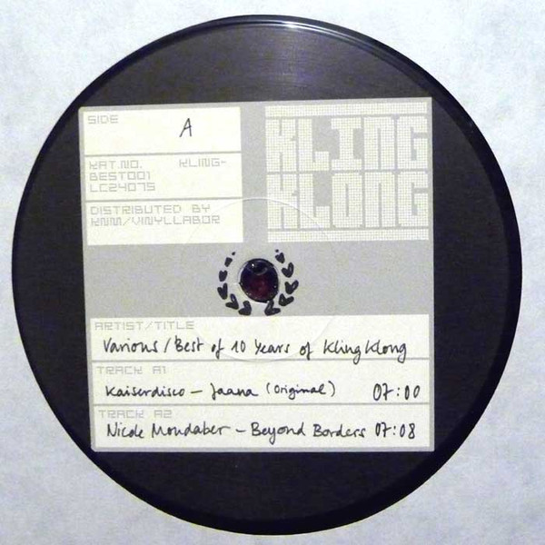 Various - Best Of 10 Years Of Kling Klong | Kling Klong (KLINGBEST001) - 2