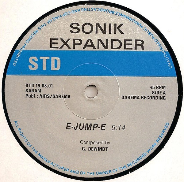 Sonik Expander - E-JUMP-E | S.T.D. Records (STD 19.08.01) - main Sonik Expander - E-JUMP-E | S.T.D. Records (STD 19.08.01) - main