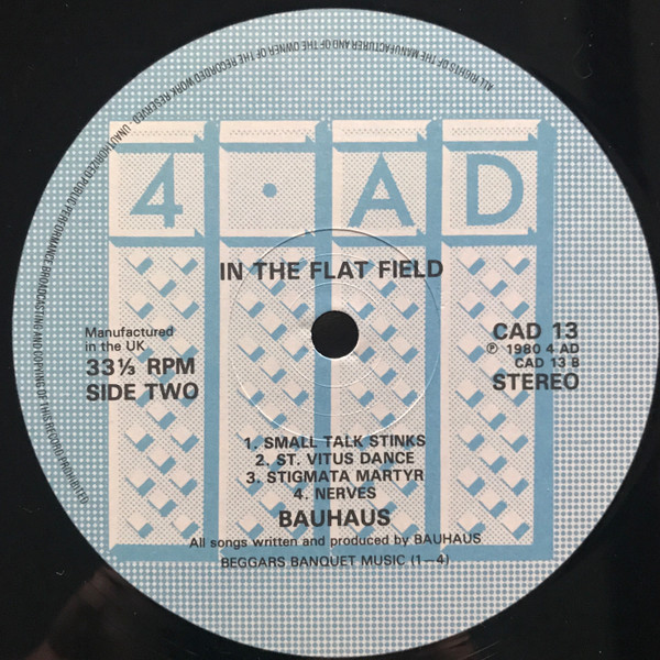Bauhaus - In The Flat Field | 4AD (CAD 13) - 4