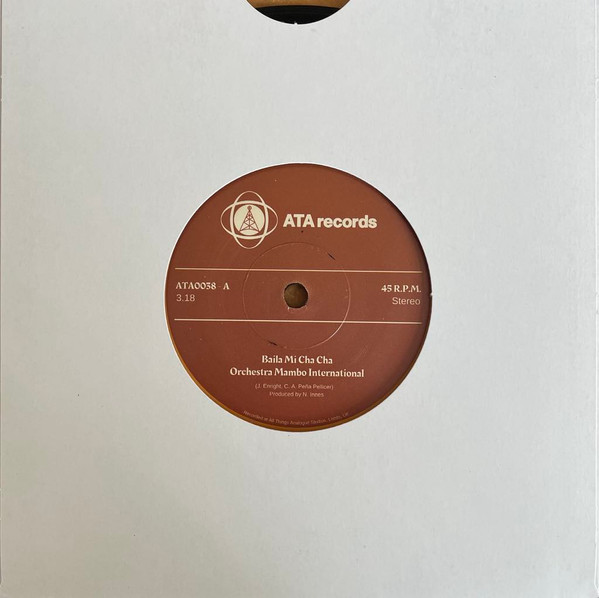 Orchestra Mambo International - Baila Mi Cha Cha / Bajo Con Vibes | ATA Records (ATA0038) - main