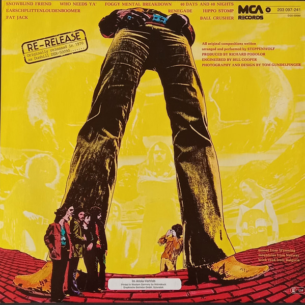 Steppenwolf - Steppenwolf 7 | MCA Records (203 097) - 2