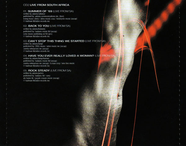 Bryan Adams - The Best Of Me | A&M Records (490 559-2) - 2