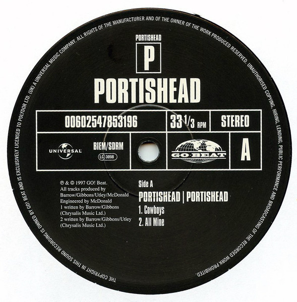 Portishead - Portishead | Go! Beat (00602557150995) - 3 Portishead - Portishead | Go! Beat (00602557150995) - 3