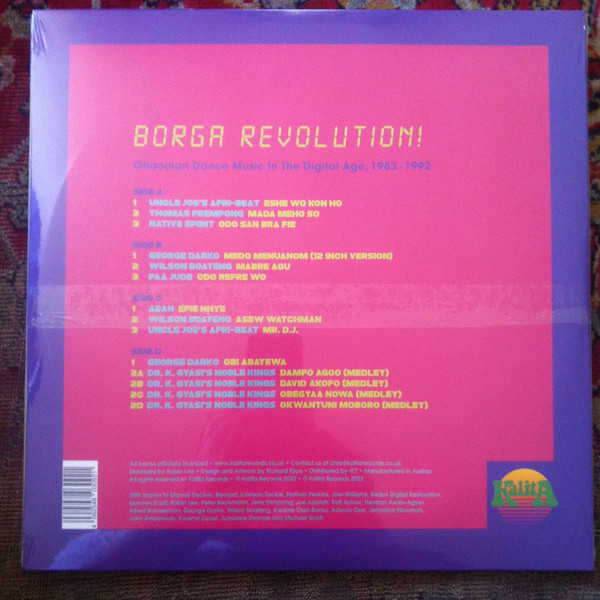 Various - Borga Revolution! (Ghanaian Dance Music In The Digital Age, 1983-1992) (Volume 1) | Kalita Records (KALITA LP009) - 2 Various - Borga Revolution! (Ghanaian Dance Music In The Digital Age, 1983-1992) (Volume 1) | Kalita Records (KALITA LP009) - 2