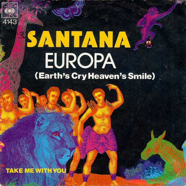 Santana - Europa (Earth's Cry Heaven's Smile) | CBS (CBS 4143)