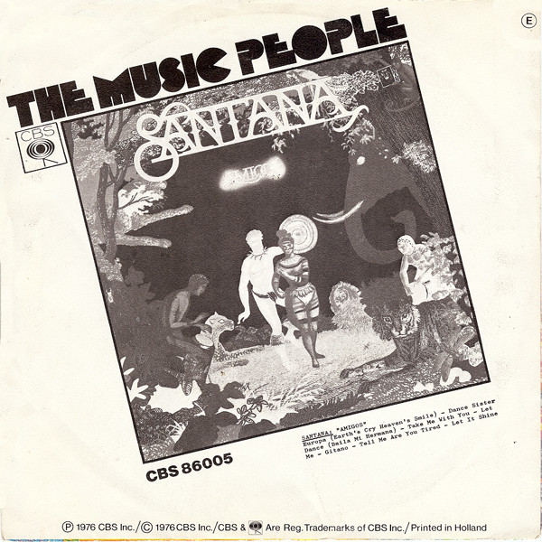Santana - Europa (Earth's Cry Heaven's Smile) | CBS (CBS 4143) - 2