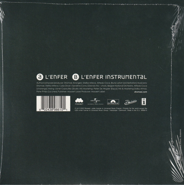 Stromae - L'enfer | Mosaert Label (38998610) - 2