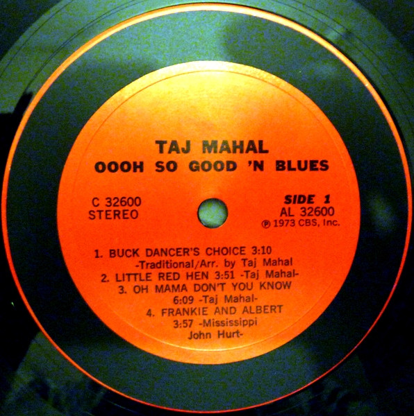 Taj Mahal - Oooh So Good 'N Blues | Columbia (C 32600) - 4 Taj Mahal - Oooh So Good 'N Blues | Columbia (C 32600) - 4