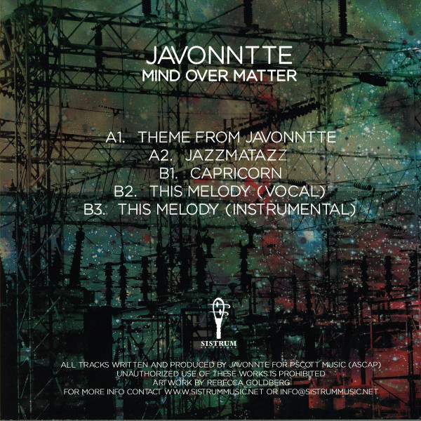 Javonntte - Mind Over Matter | Sistrum Recordings (SISTRUM028) - 2 Javonntte - Mind Over Matter | Sistrum Recordings (SISTRUM028) - 2