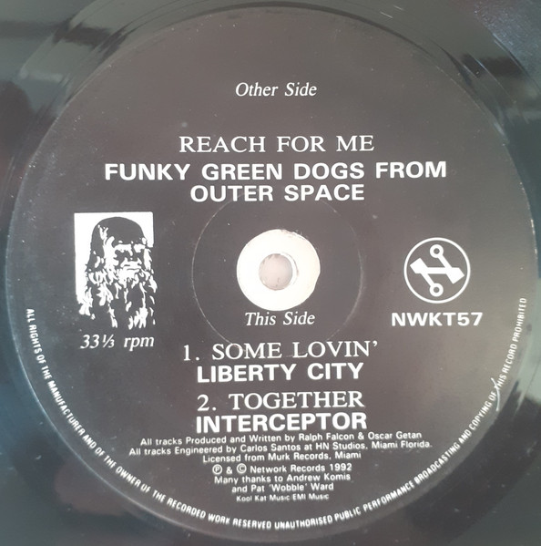 Funky Green Dogs / Liberty City / Interceptor - Reach For Me / Some Lovin' / Together | Network Records (NWKT57) - 3 Funky Green Dogs / Liberty City / Interceptor - Reach For Me / Some Lovin' / Together | Network Records (NWKT57) - 3