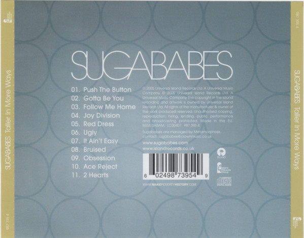 Sugababes - Taller In More Ways | Island Records (987 395 4) - 2