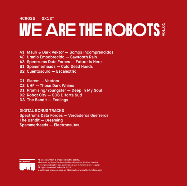 Various - We Are The Robots Vol.01 | HC Records (HCR025) - 2 Various - We Are The Robots Vol.01 | HC Records (HCR025) - 2