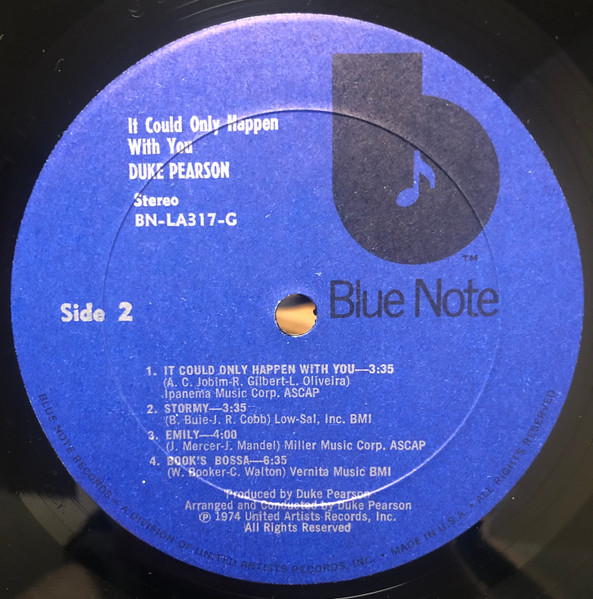 Duke Pearson - It Could Only Happen With You | Blue Note (BN-LA317-G) - 4 Duke Pearson - It Could Only Happen With You | Blue Note (BN-LA317-G) - 4