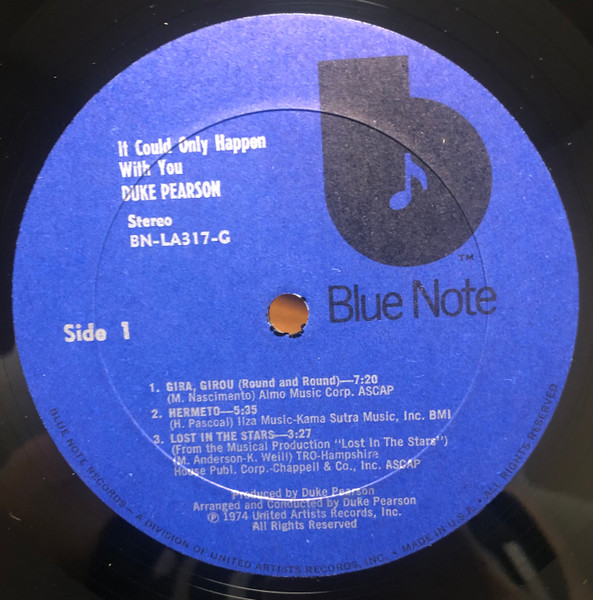 Duke Pearson - It Could Only Happen With You | Blue Note (BN-LA317-G) - 3 Duke Pearson - It Could Only Happen With You | Blue Note (BN-LA317-G) - 3