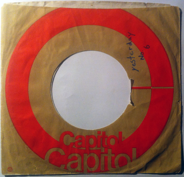 The Beatles - Yesterday / Act Naturally | Capitol Records (5498) - 2