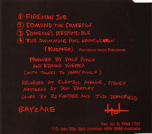 Ed Kuepper - Fireman Joe CD | Hot Records (HIT 12) - 2