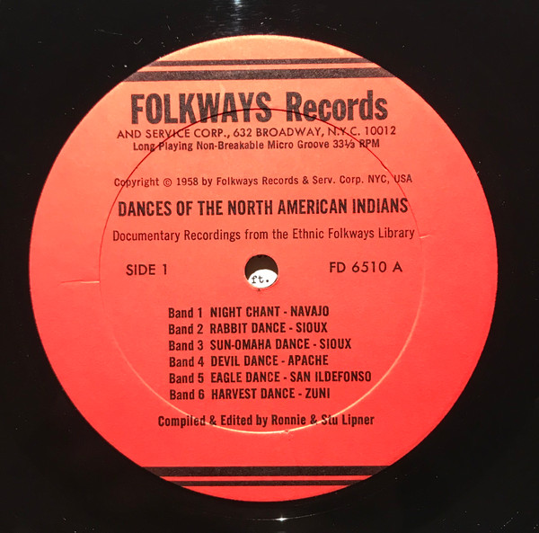 Various - American Indian Dances | Folkways Records (FD 6510) - 3 Various - American Indian Dances | Folkways Records (FD 6510) - 3