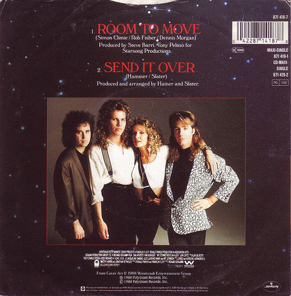 Animotion - Room To Move | Mercury (871 418-7) - 2
