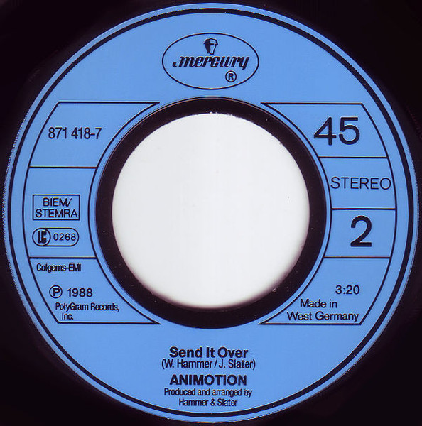 Animotion - Room To Move | Mercury (871 418-7) - 4