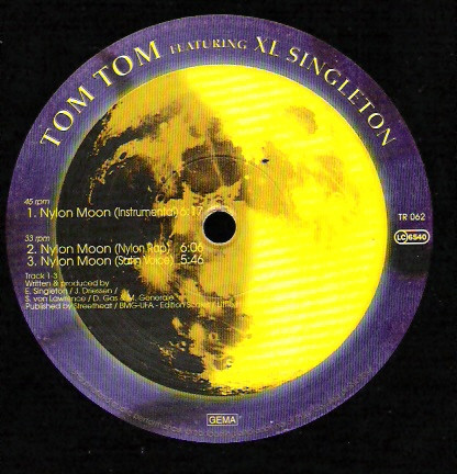 Tom Tom Featuring XL Singleton - Nylon Moon | Total Recall (TR 062) - main