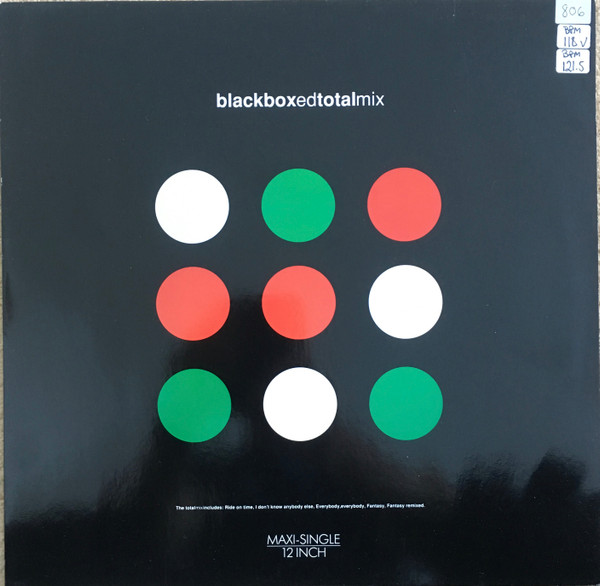 Black Box - Blackboxedtotalmix | Deconstruction (PT 44236)