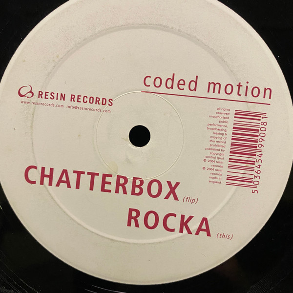 Coded Motion - Chatterbox | Resin Records (RSI 008) - main
