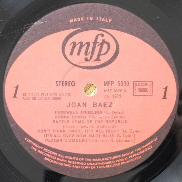 Judy Nash - Judy Sings Joan Baez | Music For Pleasure (MFP 5599) - 3 Judy Nash - Judy Sings Joan Baez | Music For Pleasure (MFP 5599) - 3