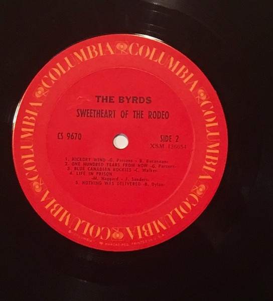 The Byrds - Sweetheart Of The Rodeo | Columbia (CS 9670) - 4