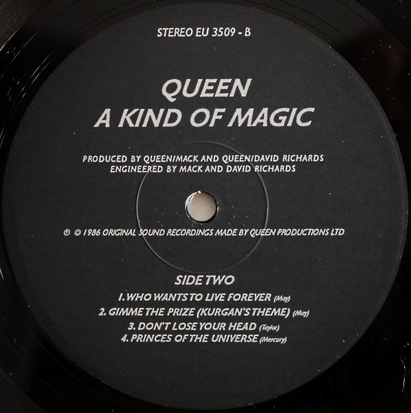 Queen - A Kind Of Magic | EMI (064 24 0531 1) - 4