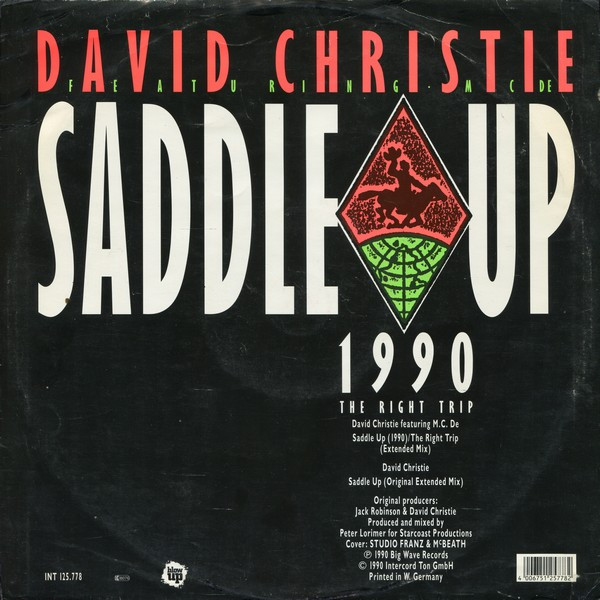 David Christie - Saddle Up 1990 (The Right Trip) | Blow Up (INT 125.778) - 2