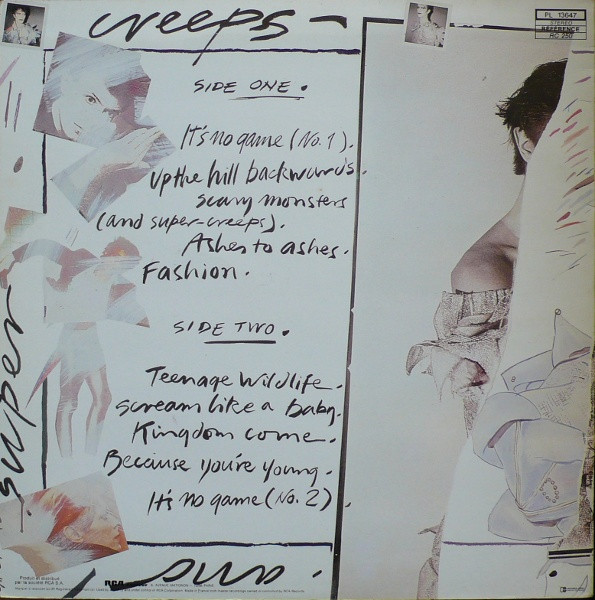 David Bowie - Scary Monsters | RCA (RCA PL 13647) - 2 David Bowie - Scary Monsters | RCA (RCA PL 13647) - 2