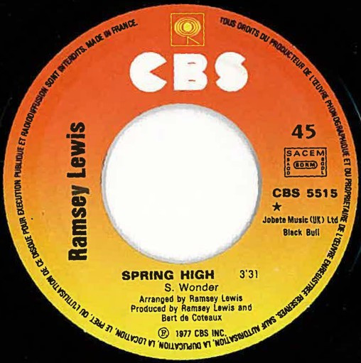 Ramsey Lewis - Spring High | CBS (CBS 5515) - 3