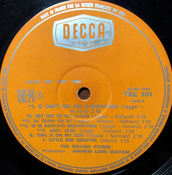The Rolling Stones - Big Hits (High Tide And Green Grass) | Decca (TXL101) - 4 The Rolling Stones - Big Hits (High Tide And Green Grass) | Decca (TXL101) - 4