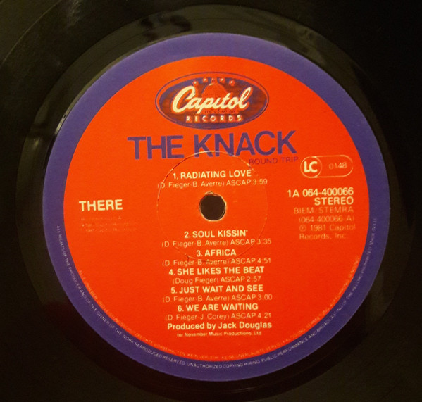 The Knack - Round Trip | Capitol Records (1A 064-400 066) - 3