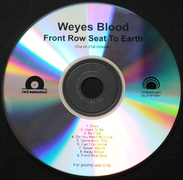 Weyes Blood - Front Row Seat To Earth | Mexican Summer (none) - 3