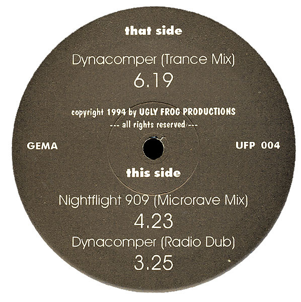 Red Ice - Dynatracks | Ugly Frog Productions (UFP 004) - 2 Red Ice - Dynatracks | Ugly Frog Productions (UFP 004) - 2