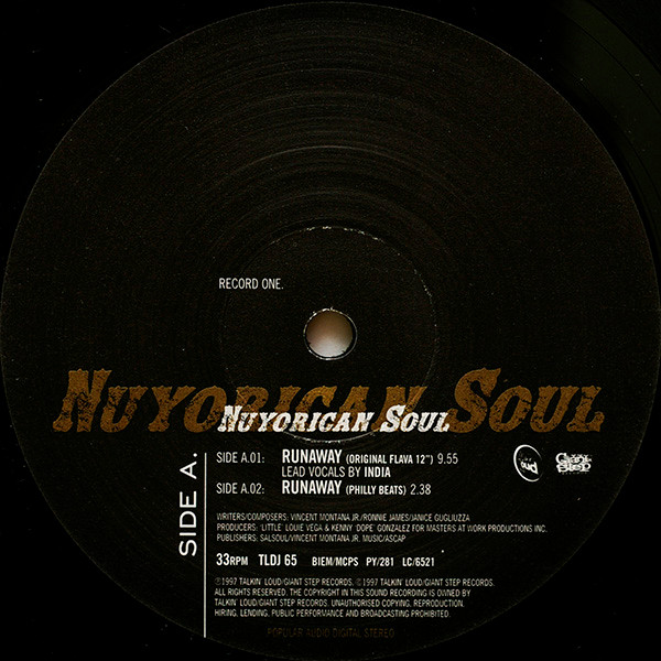 Nuyorican Soul - Runaway | Talkin' Loud (TLDJ 65/66) - 3 Nuyorican Soul - Runaway | Talkin' Loud (TLDJ 65/66) - 3