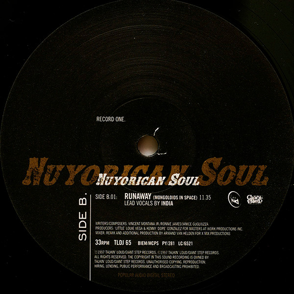 Nuyorican Soul - Runaway | Talkin' Loud (TLDJ 65/66) - 4 Nuyorican Soul - Runaway | Talkin' Loud (TLDJ 65/66) - 4