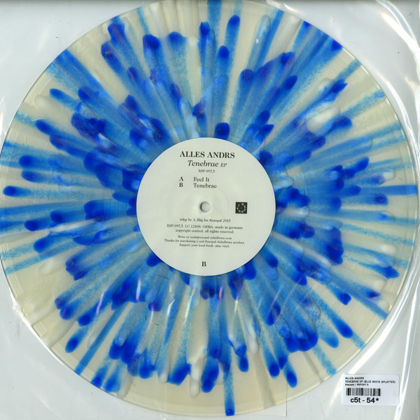 Alles Andrs - TENEBRAE EP | Resopal Schallware (RSP 097.5)