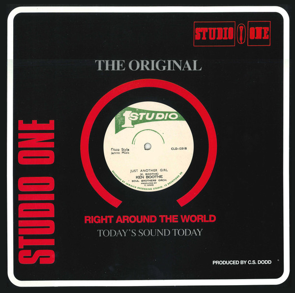 Ernest Wilson & Sound Dimension / Ken Boothe & The Soul Brothers - Freedom Fighter / Just Another Girl | Studio One (CLD-1201) - 4