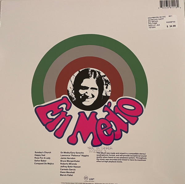 Gary Saracho - En Medio | The Verve Music Group (B0033563-01) - 3 Gary Saracho - En Medio | The Verve Music Group (B0033563-01) - 3