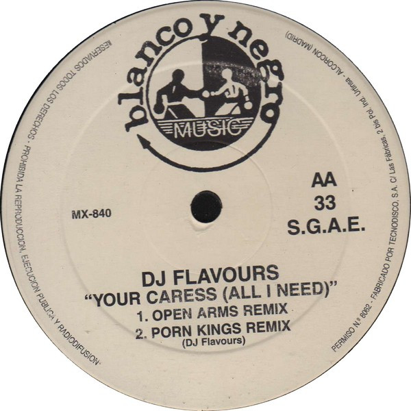 DJ Flavours - Your Caress (All I Need) | Blanco Y Negro (MX 840) - 3