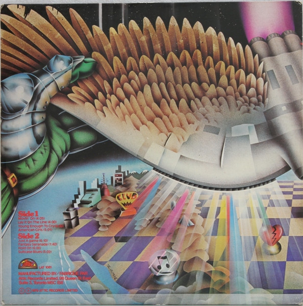 Triumph - Just A Game [Vinyl] | Attic (LAT 1061) - 2