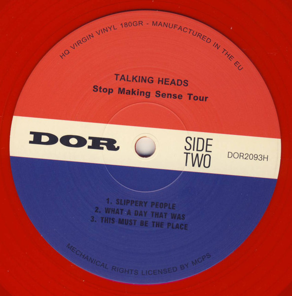 Talking Heads - Stop Making Sense Tour | Dor (DOR2093H) - 4