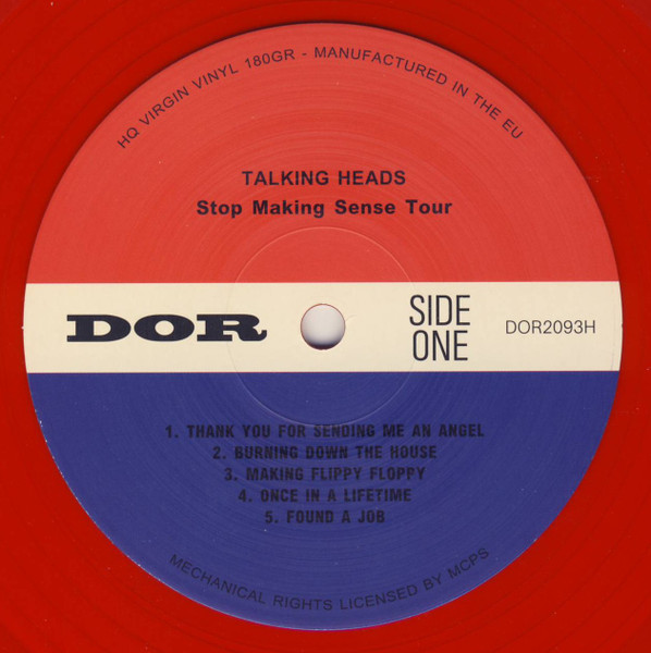 Talking Heads - Stop Making Sense Tour | Dor (DOR2093H) - 3