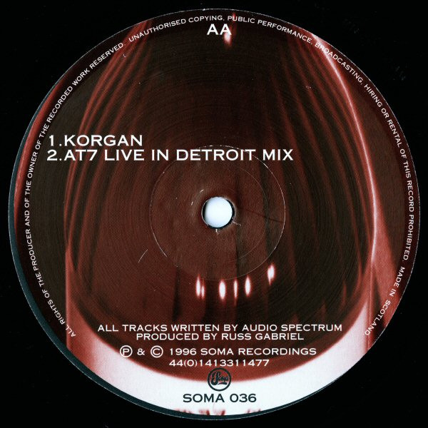 Russ Gabriel 's Audio Spectrum - Pilgrimage EP | Soma Quality Recordings (SOMA 036) - 4