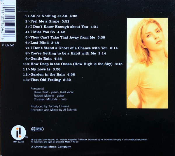 Diana Krall - Love Scenes | Impulse! (IMP 12342) - 2 Diana Krall - Love Scenes | Impulse! (IMP 12342) - 2